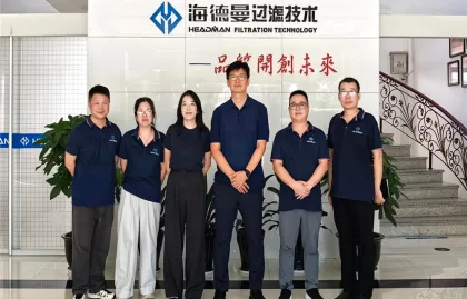 Jiangsu Modern Group besucht den Leiter der Filterung von Ingenieurmaschinen für ein neues Kapitel in Zusammenarbeit